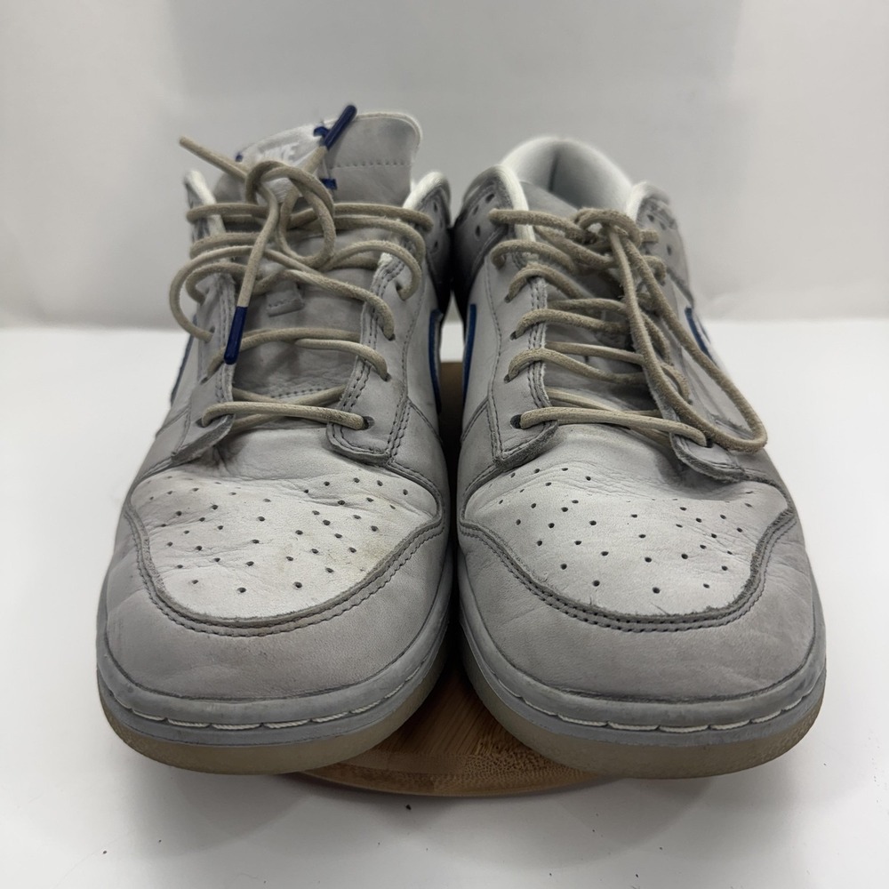 Nike Dunk Low Shoes Mens Size 11 Gray Leather Low Top Sneakers DX3722-001 - Picture 2 of 10